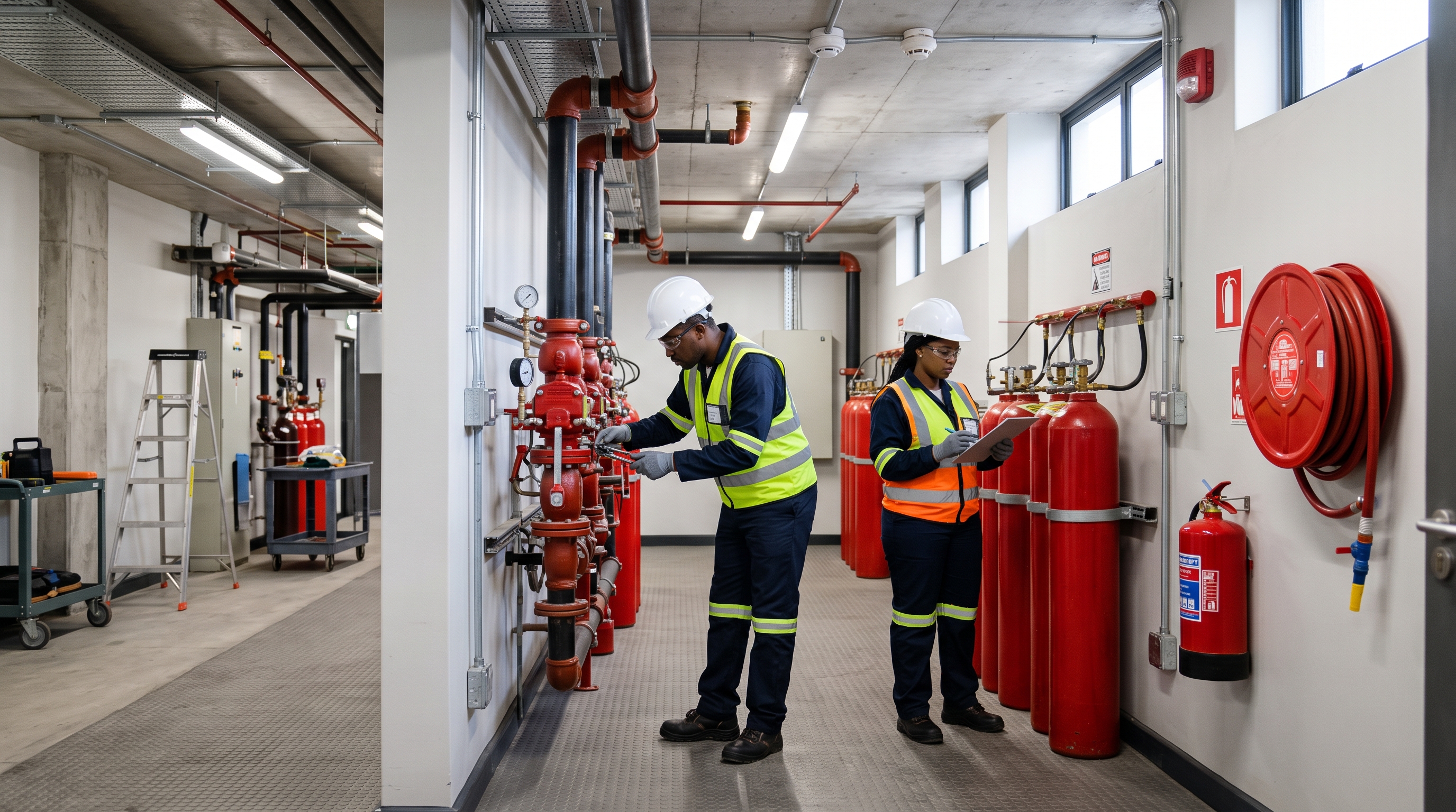 Active Fire Protection Detection and Suppression